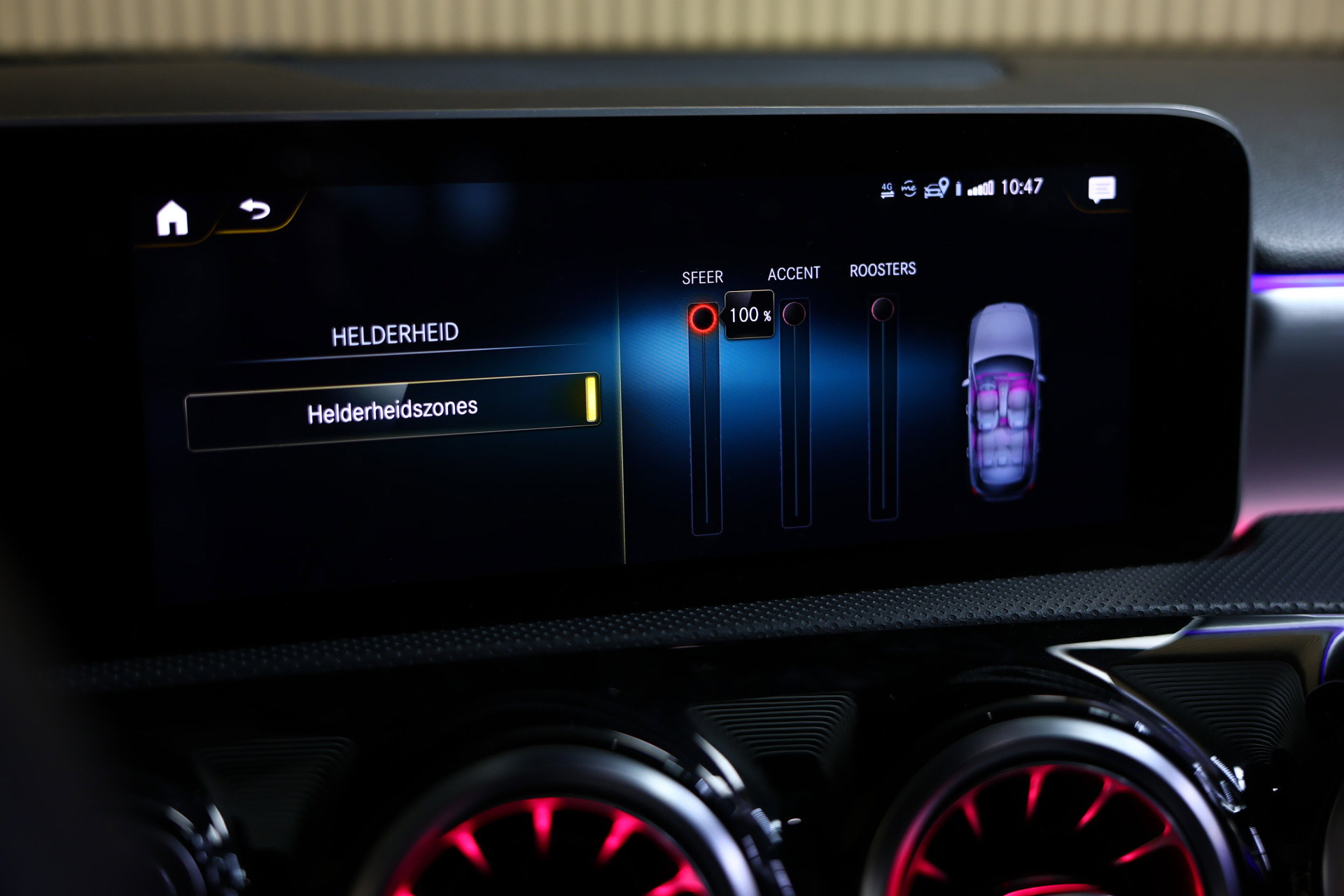 Mercedes-Benz AMG 35 4MATIC PANO NAVI CAMERA VIRTUAL CRUISE CLIMA SFEER STOELVW BT '19 - foto 34