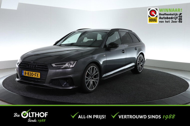 Foto van Audi A4 Avant 40 TFSI Sport S line black edition