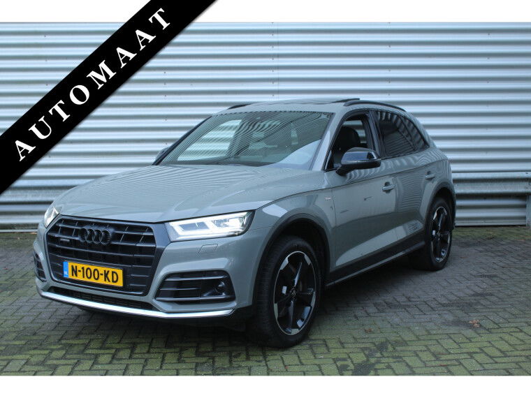 Foto van Audi Q5 2.0 TFSI 252pk quattro Sport S Line Black Edition Panoramadak