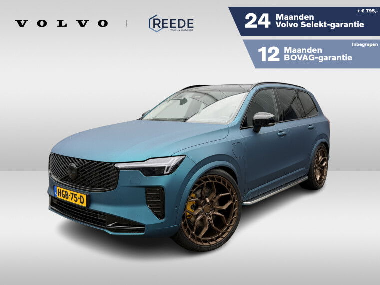 Foto van Volvo XC90 2.0 T8 Plug-in hybrid AWD Ultra Dark