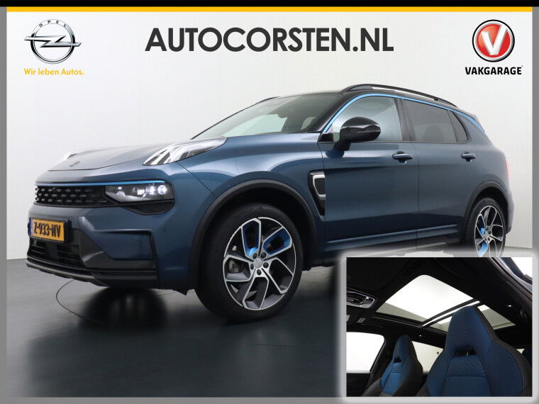 Foto van Lynk & Co 01 1.5 PHEV AUT-7 261pk Pano-Schuifdak Lmv 20" 360°Camera Zwarte hemel bekleding Apple Carplay Android Auto Adap.Cruise Navi Pdc Ec