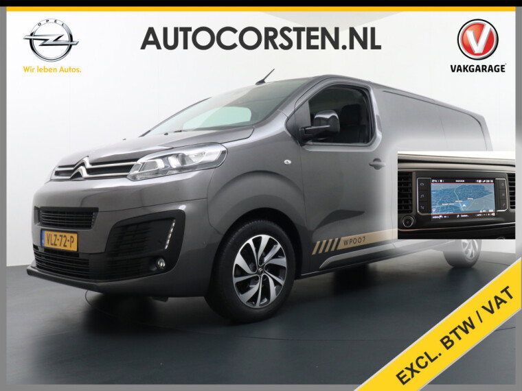 Foto van Citroën Jumpy 2.0D 145pk XL L3H1 3-Persoons Navi Apple Carplay Android Auto Cruise Pdc 2X Schuifdeur Cruise DAB+ Bordherkenning WiFi