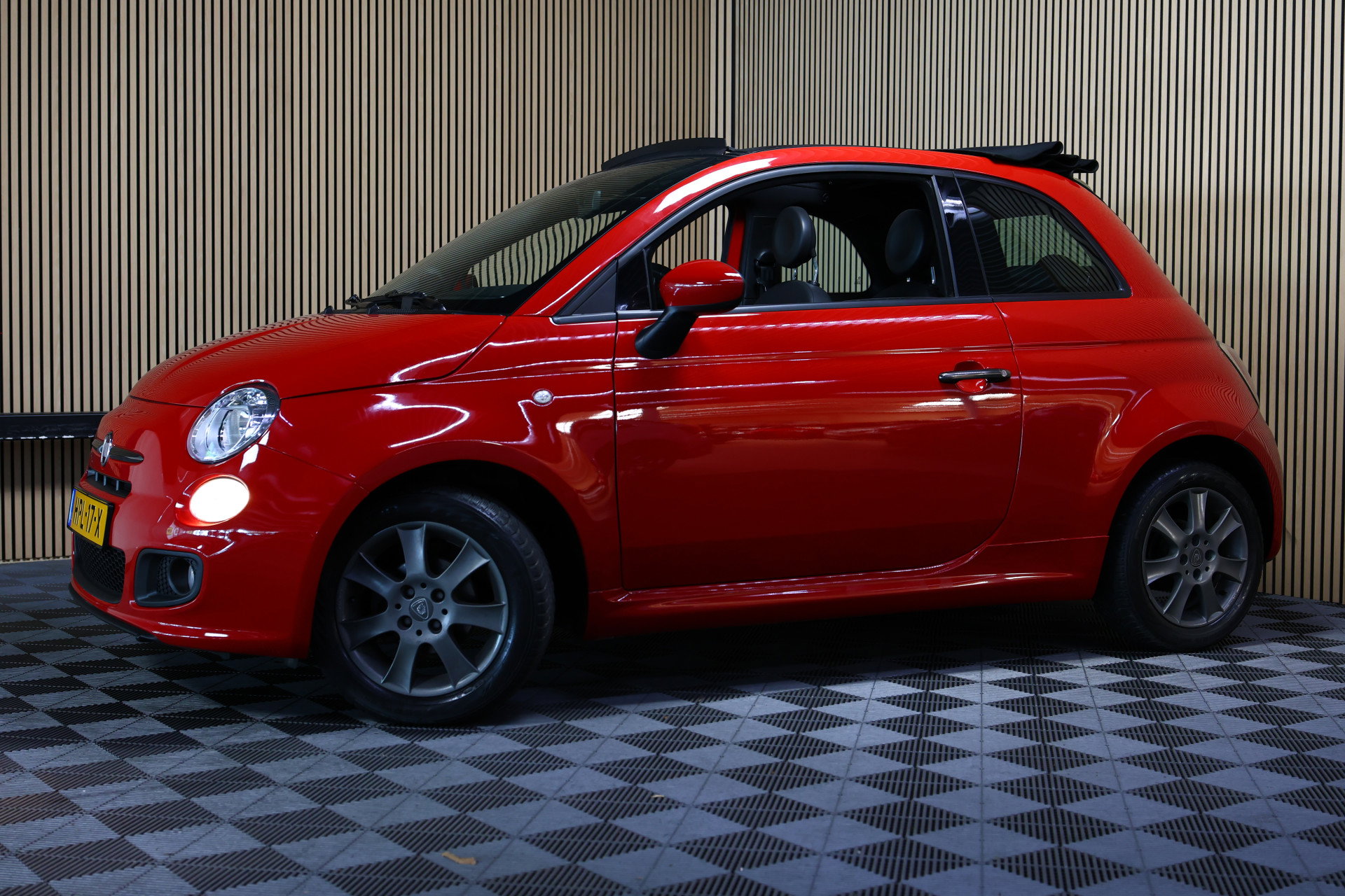 Fiat 1.2 LOUNGE CABRIO SPORT LEDER AVM AIRCO OPEN DAK CITY "13 - foto 3