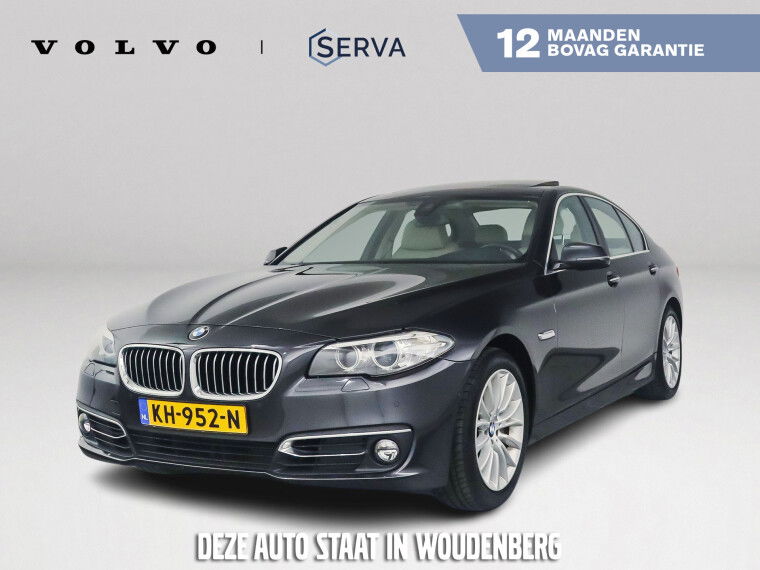 Foto van BMW 5 Serie 528i Luxury Edition | Panoramadak | Parkeercamera | Stoelverwarming | Trekhaak