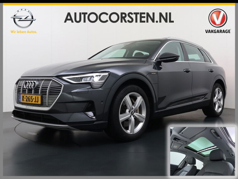 Foto van Audi e-tron 313pk Quattro Soh 91% Leer PanoDak Adaptive.Cruise Camera Elek.Stoelen+Memory+Verwarmd Navi Ecc Pdc