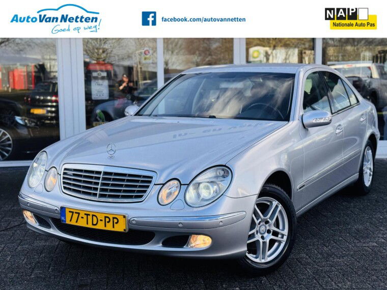Foto van Mercedes-Benz E-Klasse 240 V6 177pk Automaat, Elegance uit.,