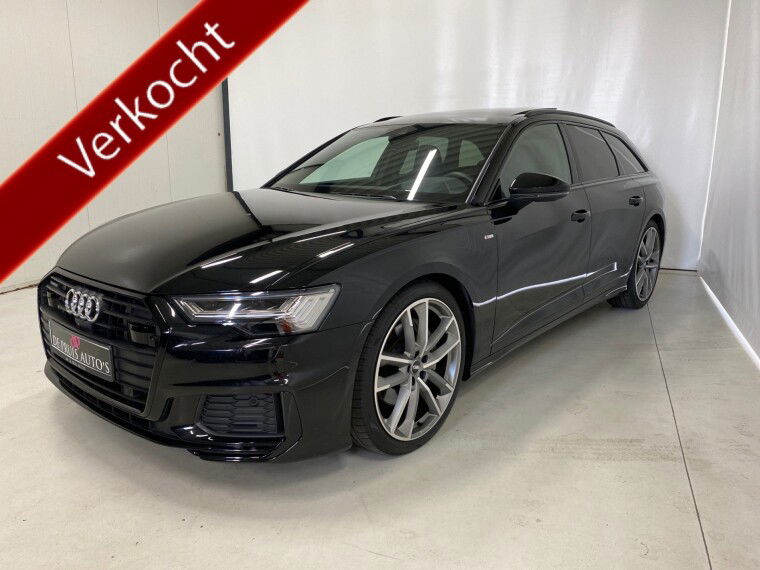 Foto van Audi A6 Avant 50 TDI quattro 3X S line Diamondstitch Leder Luchtvering B&O Panodak 21inch LM **VOL**