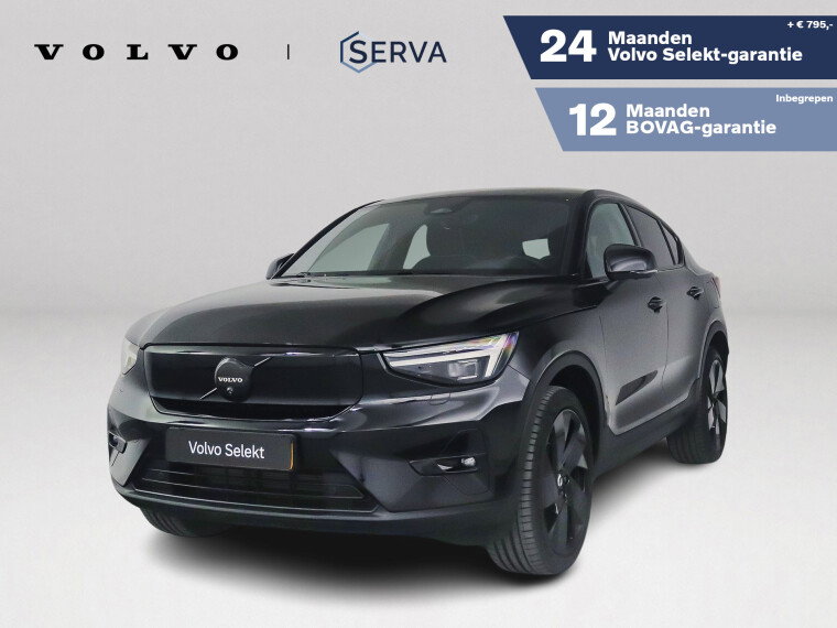 Foto van Volvo EC40 Single Motor Extended Range Ultra Black Ed. 82 kWh | Panoramadak | 360° camera | Harman Kardon | Matrix led | Stoel- stuurverwar