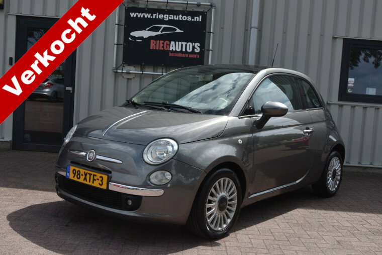 Foto van Fiat 500 0.9 TwinAir Lounge. Airco koud, panoramadak!!
