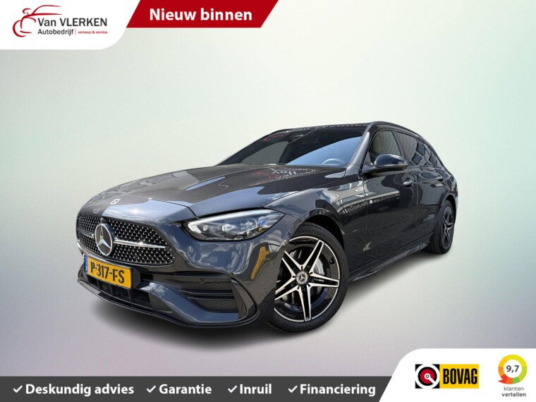 Foto van Mercedes-Benz C-Klasse Estate 300 e AMG Line PANO HEAD UP Trekhaak