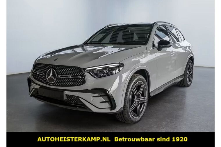 Mercedes-Benz GLC 300de 4MATIC AMG Line Burmester Distronic Trekhaak Panoramadak 20 Inch 360 Camera Memory Pakket