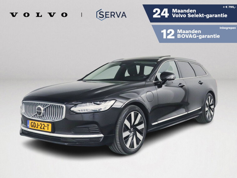 Foto van Volvo V90 T8 Aut. Plug-in hybrid AWD Plus Bright | Panoramadak | 360° camera | Harman Kardon | Stoel- en Stuurverwarming | Trekhaak