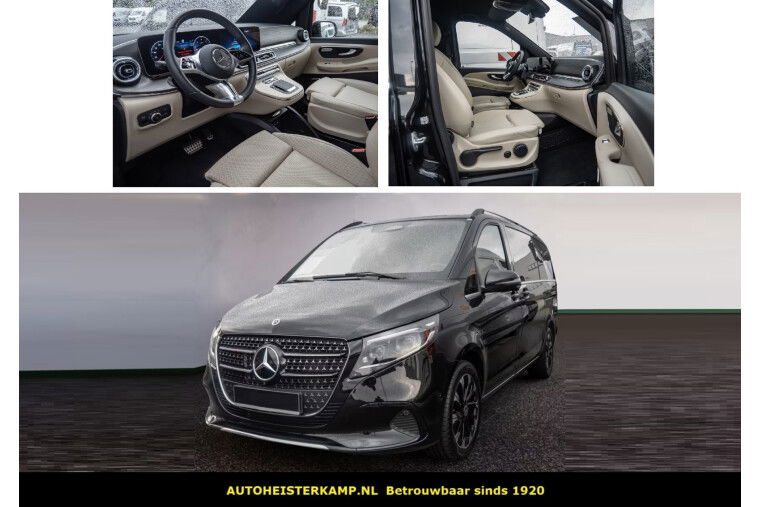 Mercedes-Benz V-Klasse 250d L2 Avantgarde Nieuw Model 7-zitter Airmatic Stoelkoeling Distronic Trekhaak Burmester 360 Camera Stuurverwarming LED 18 Inch