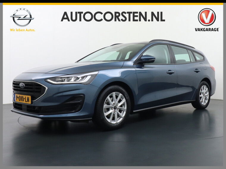 Foto van Ford FOCUS Wagon T100PK Navi Apple Carplay Android Connected Airco Cruise Control Keyless Led Lane Assist PDC TPMS