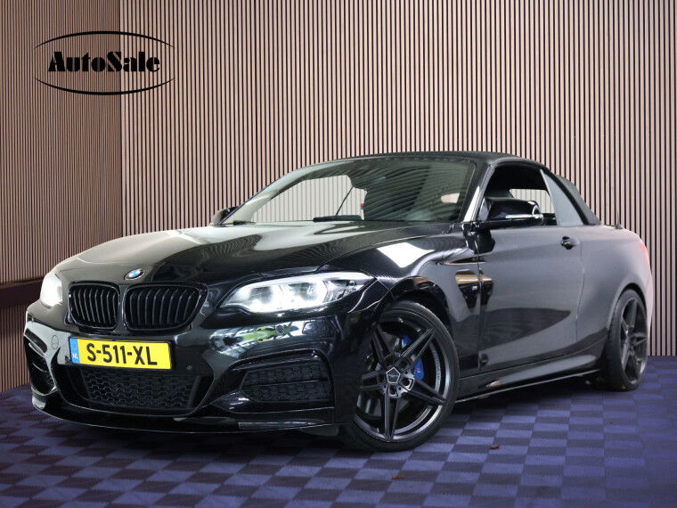 Foto van BMW 2 Serie Cabrio M240i avm H&K NAVI PDC LEDER REMUS '18