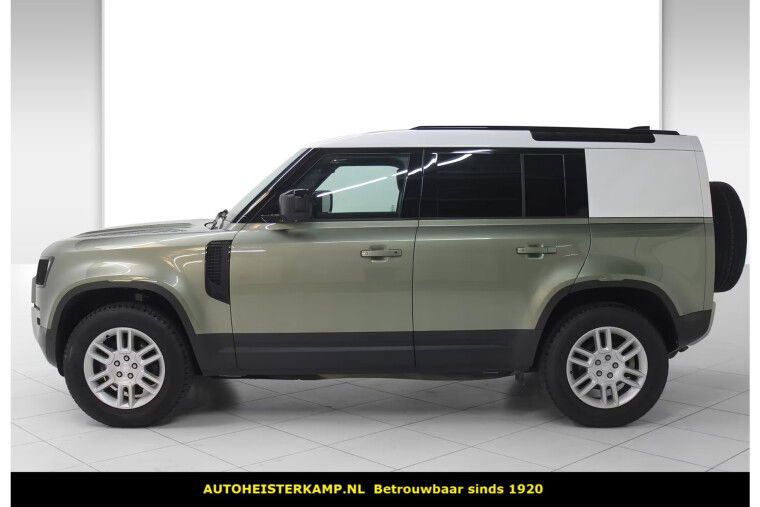 Land Rover Defender Hard Top 3.0 D250 110 MHEV S Grijs Kenteken LED Navi Trekhaak Surround View Leder