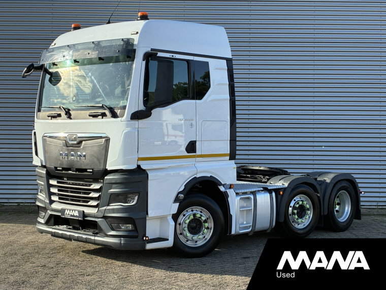 MAN TGX 26.510 6x2/4 BL SA GM ADR KLASSE 1 (EX/II EX/III FL AT) ALCOA'S CARPLAY STANDKACHEL SCHUIFSCHOTEL