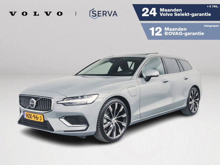 Foto van Volvo V60 T6 Aut. Plug-in hybrid AWD Plus Bright | Panoramadak | Parkeercamera | Stoel- en stuurverwarming
