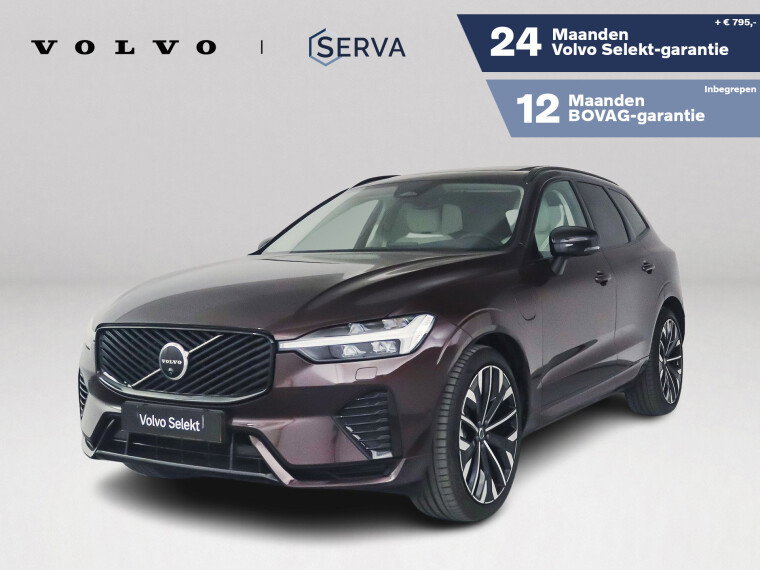 Foto van Volvo XC60 T8 Plug-in hybrid AWD Ultra Dark | Panoramadak | 360° camera | Luchtvering | Harman Kardon | Head-up display | Stoel- en stuurve