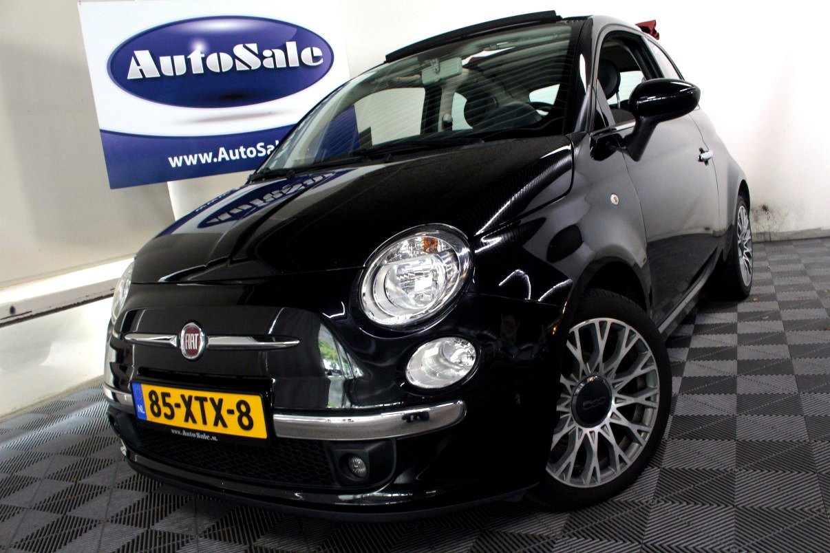 Fiat 0.9 TwinAir Lounge Cabrio NAP km stand 52000 LEDER BT PDC ECC '12 - foto 24