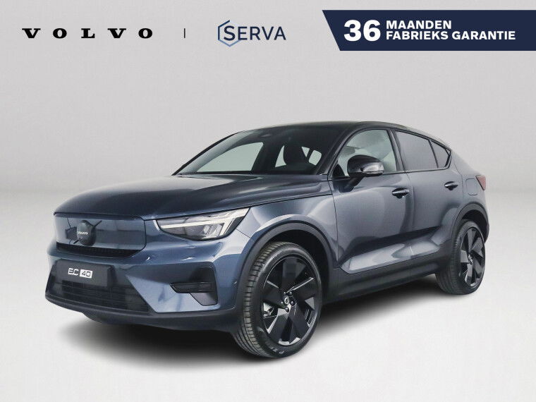 Foto van Volvo EC40 Single Motor Extended Range Ultra Black Ed. 82 kWh | Panoramadak | 360° camera | Harman Kardon