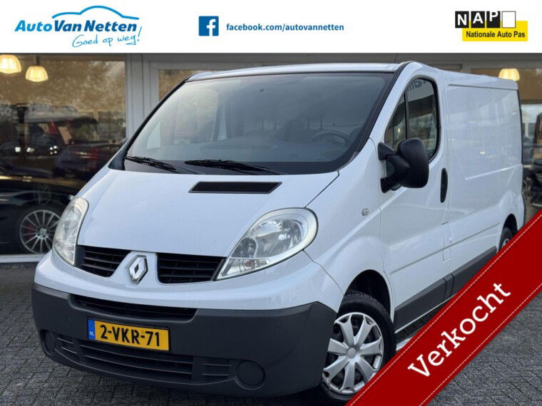 Foto van Renault Trafic bestel 2.0 dCi 90pk, T27 L1H1, Trekhaak, Audio.