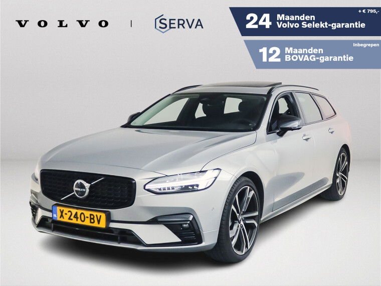 Foto van Volvo V90 B5 Aut. Ultimate Dark | Panoramadak | Harman Kardon | 360º camera | Stoel- en stuurverwarming