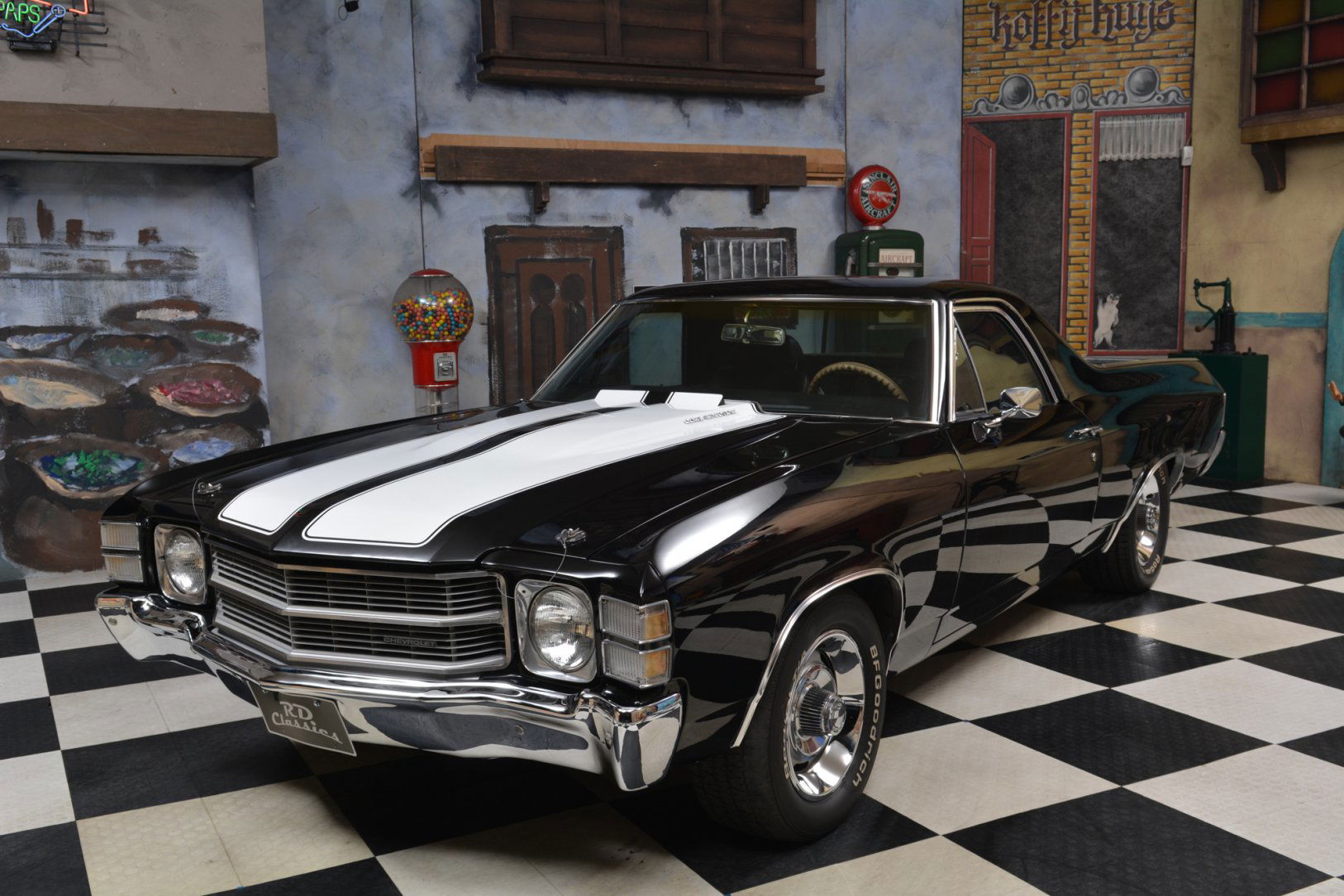 Chevrolet El Camino SS Cowl Induction Hood RD Classics