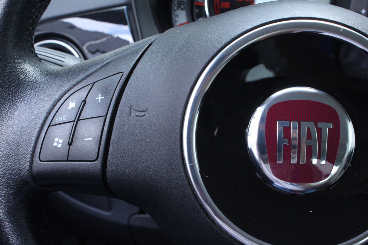Fiat 0.9 TwinAir Lounge Cabrio NAP km stand 52000 LEDER BT PDC ECC '12 - foto 16