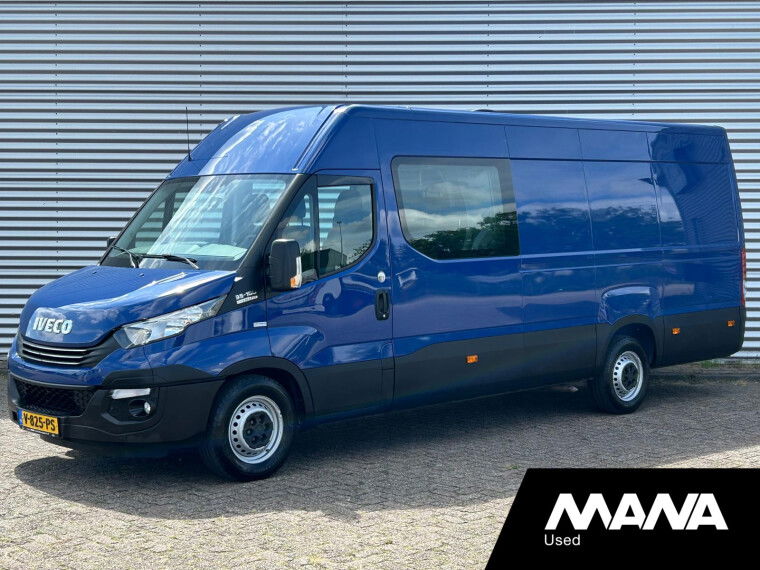 Iveco Daily 35C16V 2.3 156PK 410 HiMatic Automaat L3H2 Dubbelcabine 7 Zits Airco Trekhaak