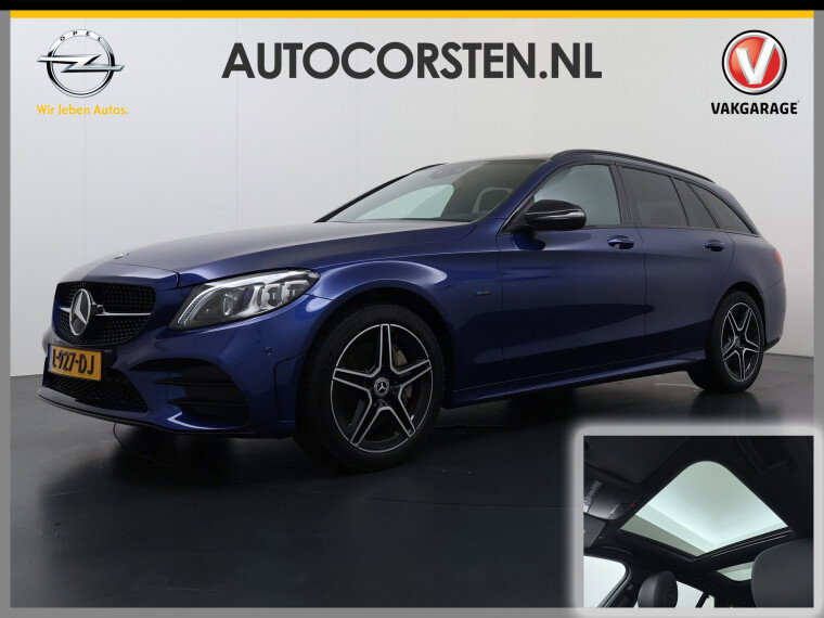 Foto van Mercedes-Benz C-Klasse Estate 300 EQ Hybrid Business Sol. AMG Night Ltd Panoramadak Trekhaak Navi 360°Camera Stoelverwarming Apple Carplay Android Auto