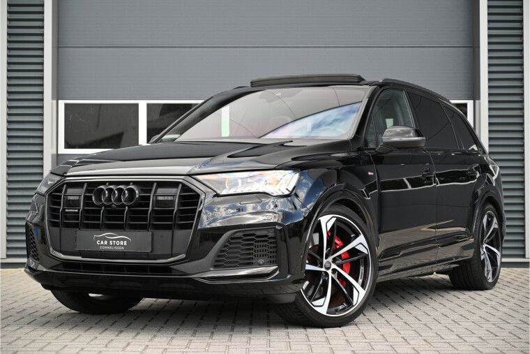 Foto van Audi Q7 60 TFSI e QUATTRO 462 PK / PANO / B&O / LED MATRIX / HUD / SOFTCLOSE / ALCANTARA / TREKHAAK / 22"