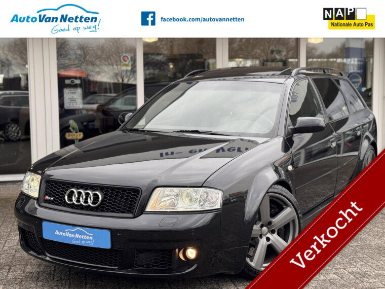 Foto van Audi RS6 Avant 4.2 quattro RS 6 Plus 165/999 Gelimiteerde oplage, Milltek uitlaat!