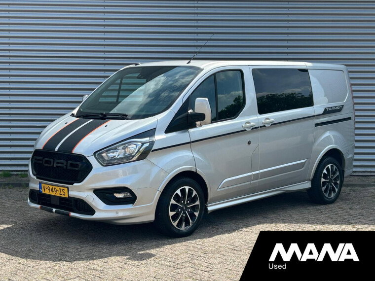 Ford Transit Custom 310 2.0 TDCI L1H1 Sport DC Automaat LM velgen Camera Cruise Airco Dubbele schuifdeur