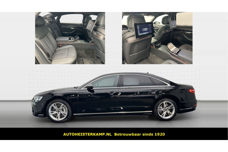 Audi A8 60 TFSI e quattro Lang 463 PK Individual Rear Seats Panoramadak Head-Up Bang en Olufsen