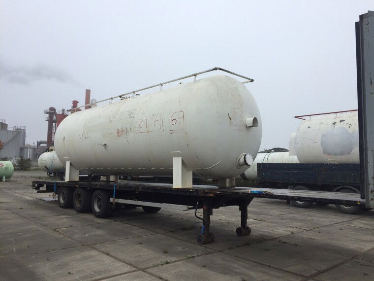 Foto van 50m3 (25ton) stationary gastank