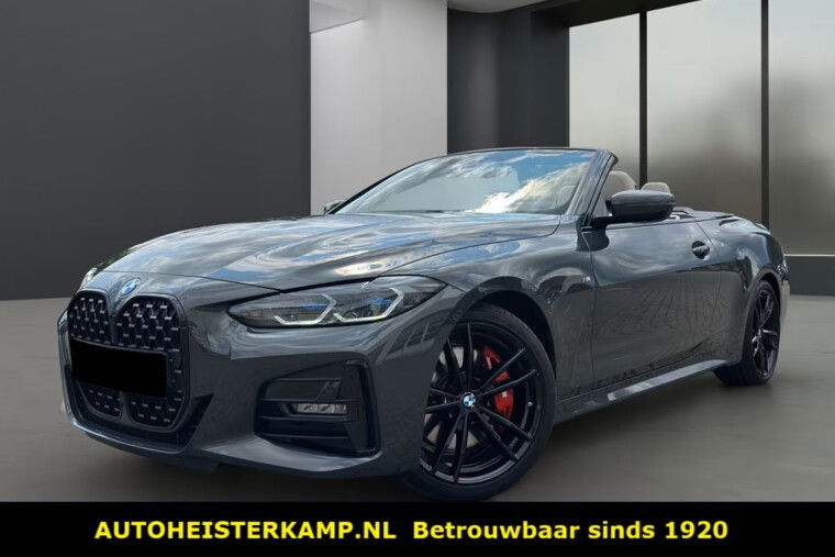 BMW 4 Serie Cabrio 430i M-Sport 19 Inch LED Navi Camera Keyless Stuur en Stoel verwarming
