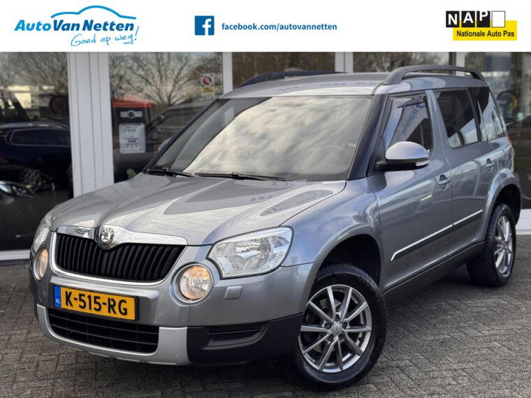 Foto van Škoda Yeti 1.2 TSI 105pk 6bak,Active Plus,Airco,Cruise,Lmv,Trekhaak!