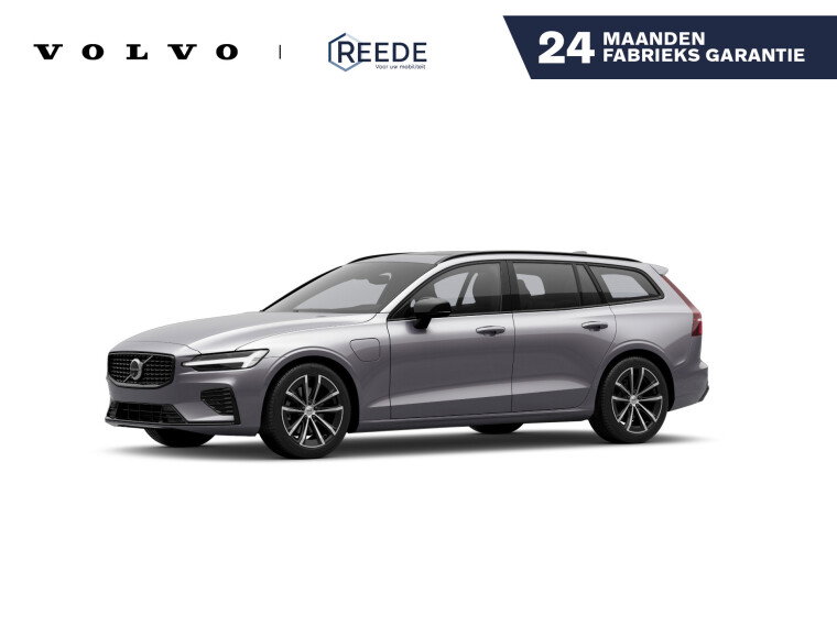 Foto van Volvo V60 T6 Plug-in hybrid AWD Plus Dark | Panoramadak | 360° camera | Head-up display | Harman Kardon | Stoel- en stuurverwarming