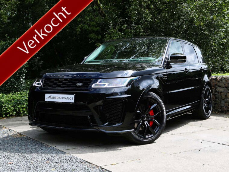 Foto van Land Rover Range Rover Sport D300 SVR Commercial / Grijs Kenteken