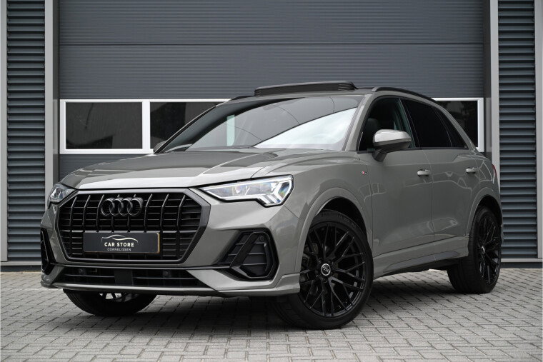 Foto van Audi Q3 35 TFSI S-LINE / PANO / B&O / VIRTUAL / SFEERVERLICHTING / LED MATRIX / CHRONOS GRIJS / NL AUTO