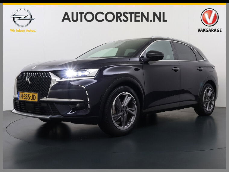 Foto van DS DS 7 Crossback Hybrid 300 4x4 Night Vision Lederen Massagestoelen PanoramaSchuifdak Adap.Cruise FOCAL Electra® Trekhaak Memory 360°Camera Apple Carplay Android Auto E-Tense Be Chic