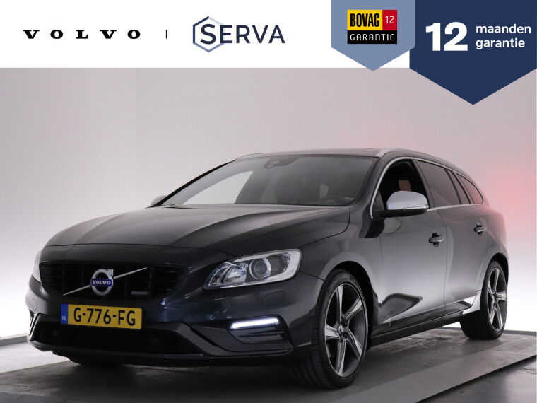 Foto van Volvo V60 D3 5 Cilinder | Schuif-/kanteldak | Trekhaak | Lederen bekleding | Parkeercamera