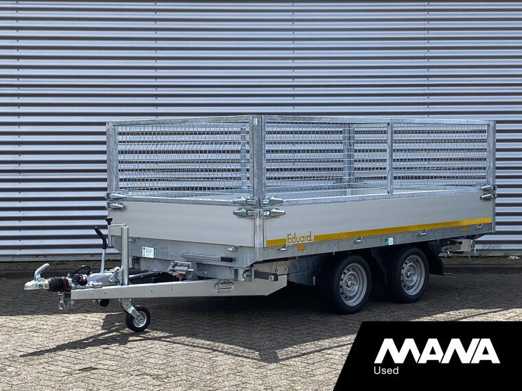 Eduard K4 3318 Driezijdige Kipper 3500kg 2 assen Tandem 330X180 cm Geremd