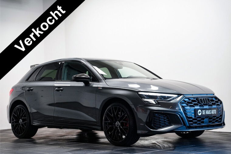Foto van Audi A3 Sportback 45 TFSI e S-Line/Carbon/Leder rood sticksel/Exclusive
