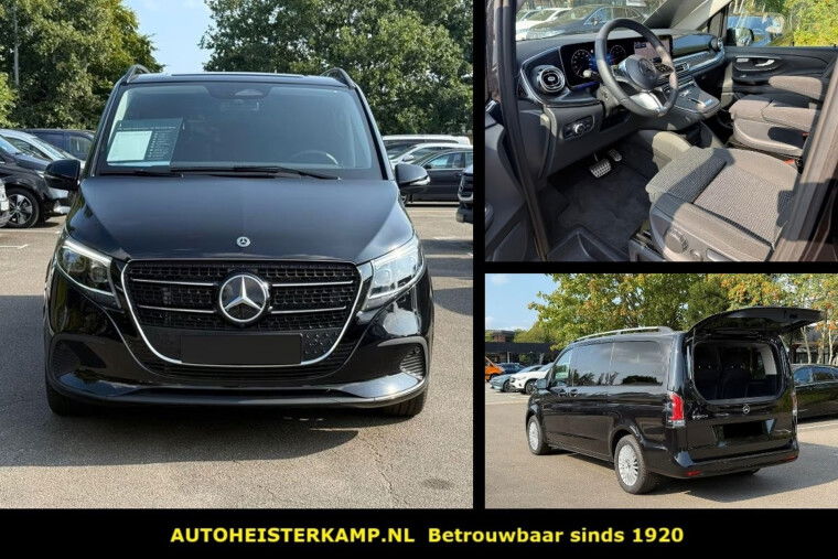 Mercedes-Benz V-Klasse 250d L2 Style 8 Personen Nieuw Model WIDESCREEN COCKPIT DISTRONIC EL. SCHUIFDEUREN TREKHAAK LED CAMERA