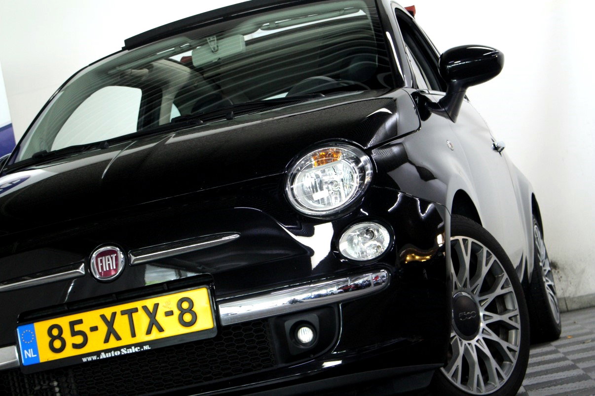 Fiat 0.9 TwinAir Lounge Cabrio NAP km stand 52000 LEDER BT PDC ECC '12 - foto 10