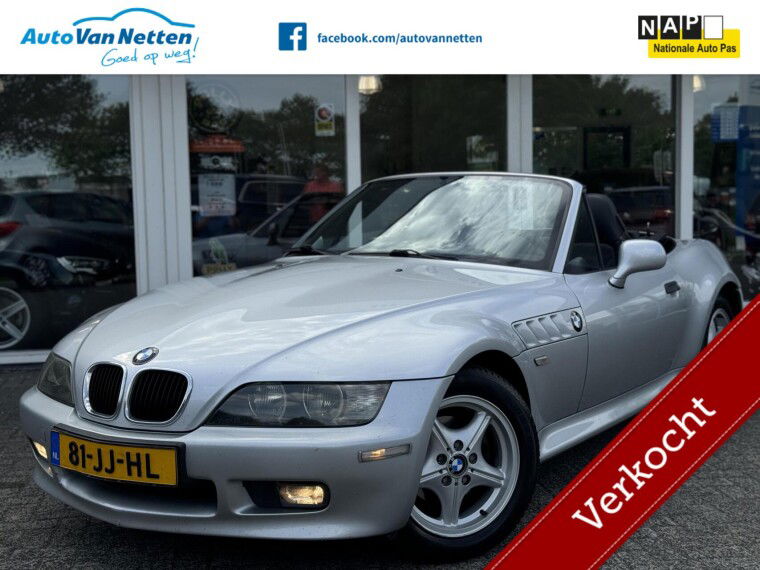 Foto van BMW Z3 Roadster 1.9i S, Leder,Airco,lmv,Hardtop,windscherm