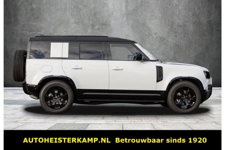 Land Rover Defender 3.0 D200 110 X-Dynamic SE Grijs Kenteken Luchtvering Trekhaak ACC Memory 20 Inch 360 Camera Stuurverwarming Stoelverwarming