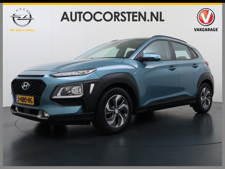 Foto van Hyundai Kona 1.6- 142PK AUT-6 HEV Hybride Camera Adap.Cruise Navi Ecc Krell®-Audio Apple Carplay Android Auto Comfort